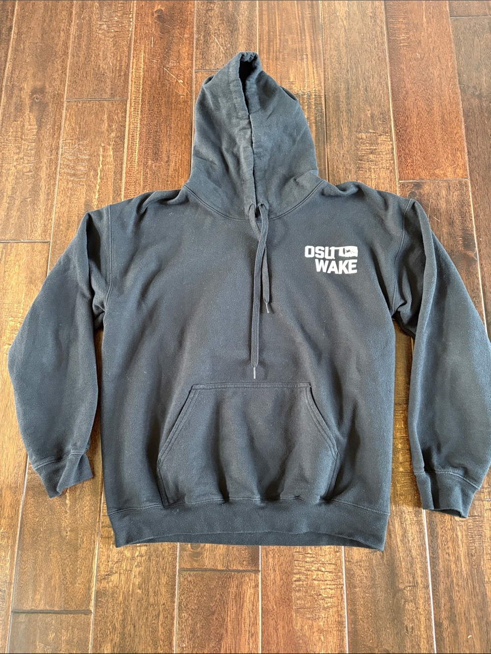 OSU Wake Board Black Pullover Hoodie